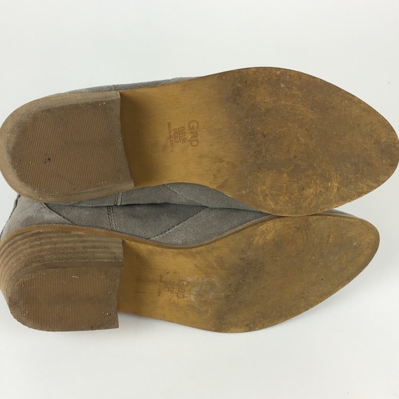 Gap Western Chelsea Boots Light Gray‎ 7 - Picture 6 of 8